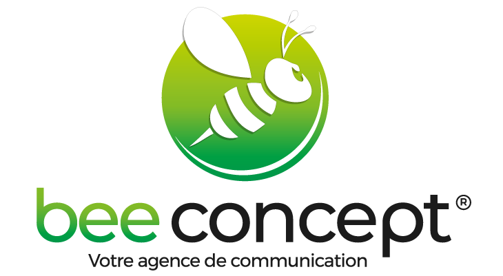 logo bee concept